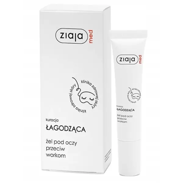 ZIAJA MED DRENUJĄCA Żel p/oczy p/obrzękom, 15ml