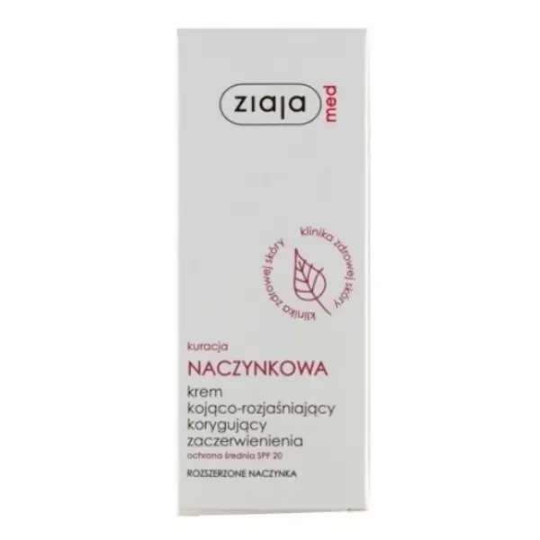 Ziaja med krem rozjaśniający zaczerwienienia 50 ml