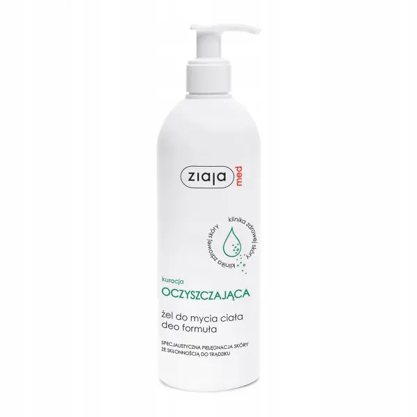 ZIAJA MED ŻEL DO MYCIA CIAŁA DEO FORMUŁA 400ML
