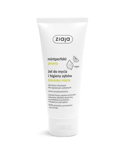 Ziaja Mintperfekt Aroma pasta do zębów Limonka Mięta 100ml