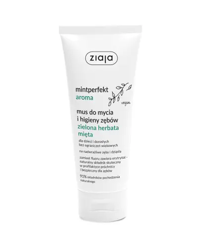 Ziaja Mintperfekt Aroma pasta do zębów Zielona herbata Mięta 100ml