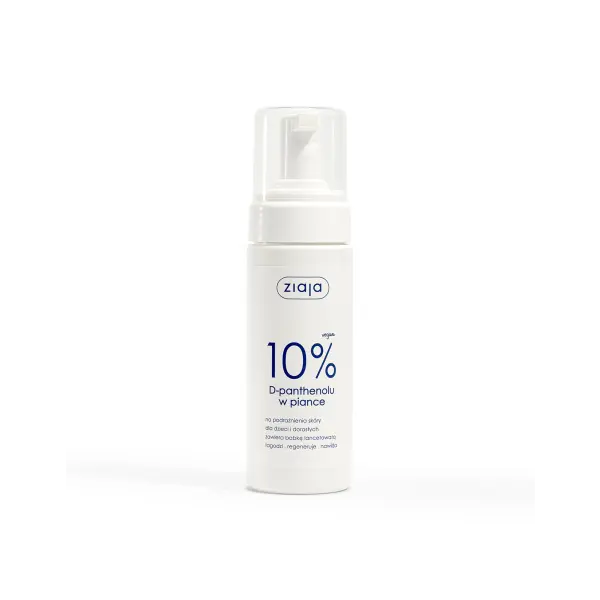 ZIAJA PIANKA DO SKÓRY Z 10% D-PANTHENOLEM NA REGENERACJĘ I NAWILŻENIE 150ML