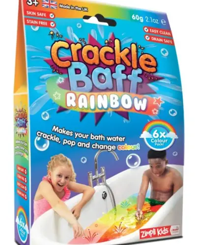 ZIMPLI KIDS Strzelający proszek do kąpieli 6 użyć 3 kolory 3+