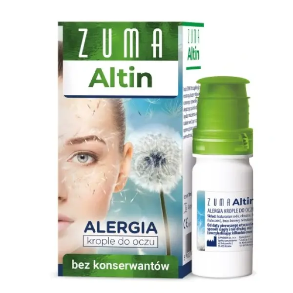 ZUMA ALTIN Alergiczne krople do oczu 10 ml